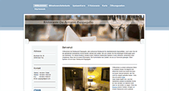 Desktop Screenshot of pappagallo.de