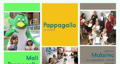 Desktop Screenshot of pappagallo.hr